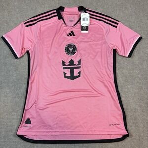 Adidas Lionel Messi Inter Miami Home Jersey 24/25 Men's Large Slim Fit NWT